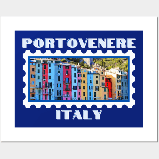 Portovenere, Italy. Light text, Gifts & Merchandise Posters and Art